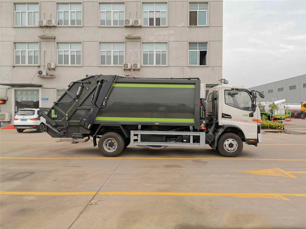國六8立方江淮V7壓縮垃圾車