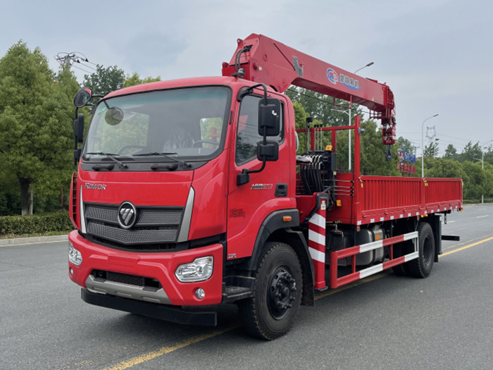 福田瑞沃單排8噸隨車吊_8噸隨車吊價格_隨車吊廠家