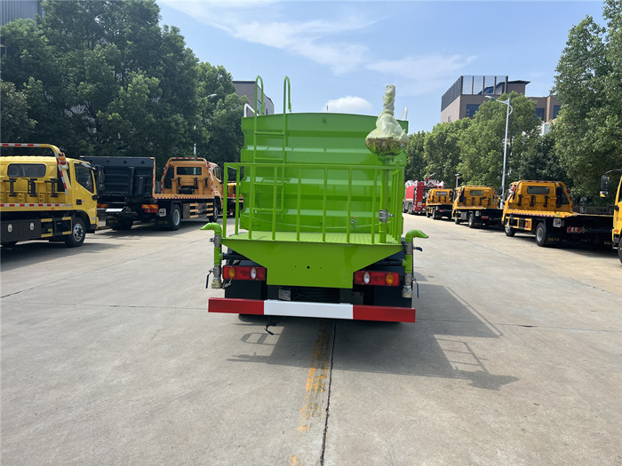 國六東風華神F3 7方抑塵車（藍牌）_國六藍牌7方抑塵車_藍牌東風灑水車_程力專用汽車