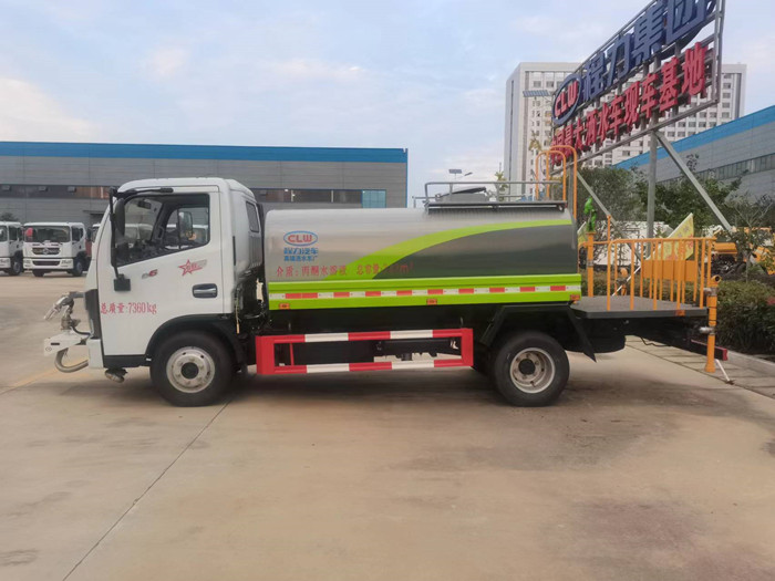 國六小型灑水車_東風多利卡5方灑水車_ 5噸灑水車價格_程力灑水車廠家