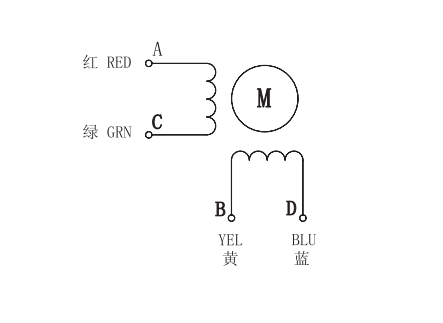 步進(jìn)電機接線方式